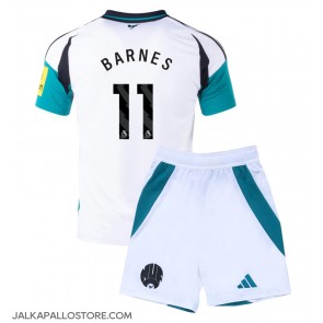 Newcastle United Harvey Barnes #11 Kolmaspaita Lapsille 2024-25 Lyhythihainen (+ shortsit)